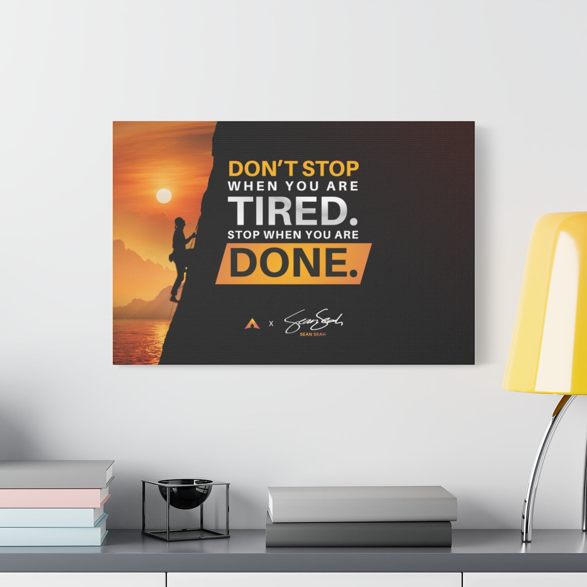 Sean Seah Quote Canvas (Limited Edition)