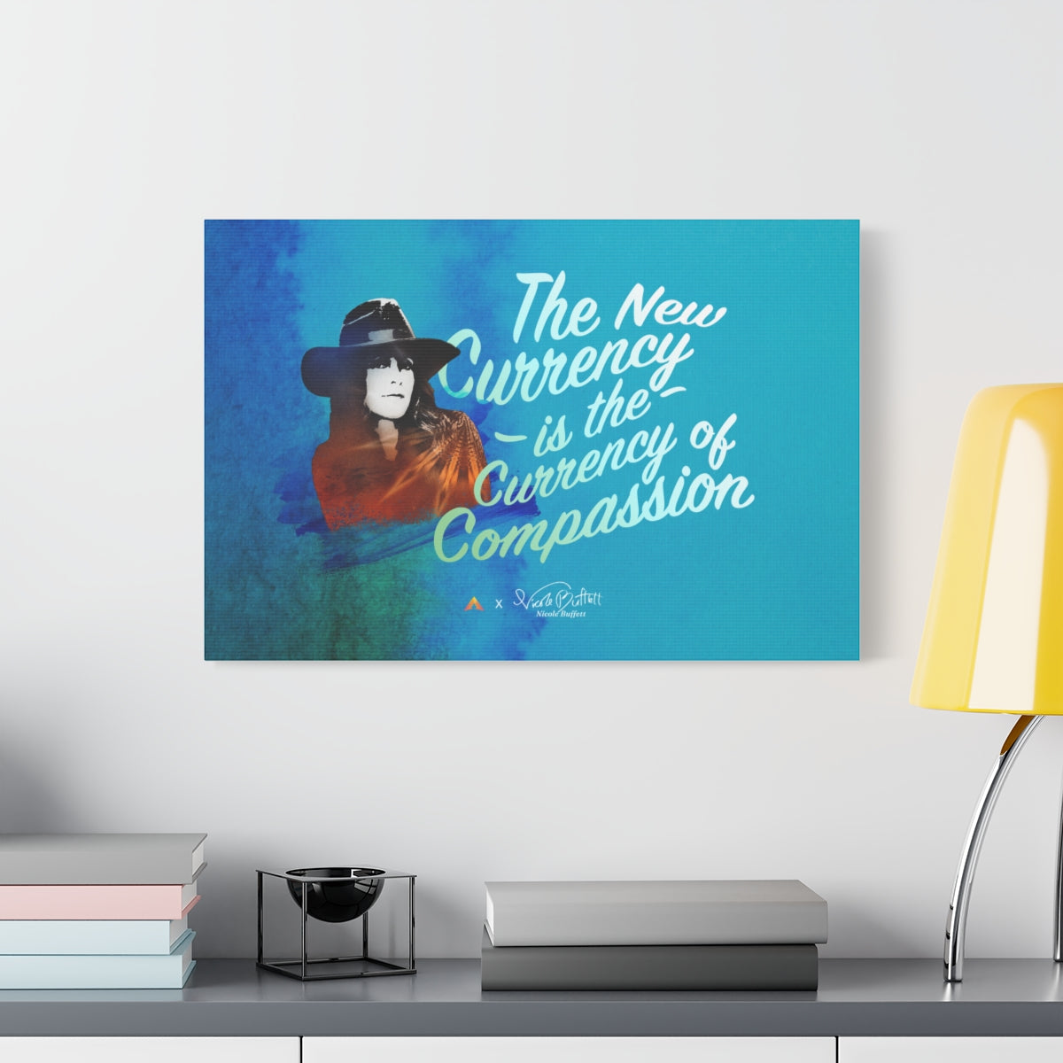 Nicole Buffett Quote Canvas (Limited Edition)