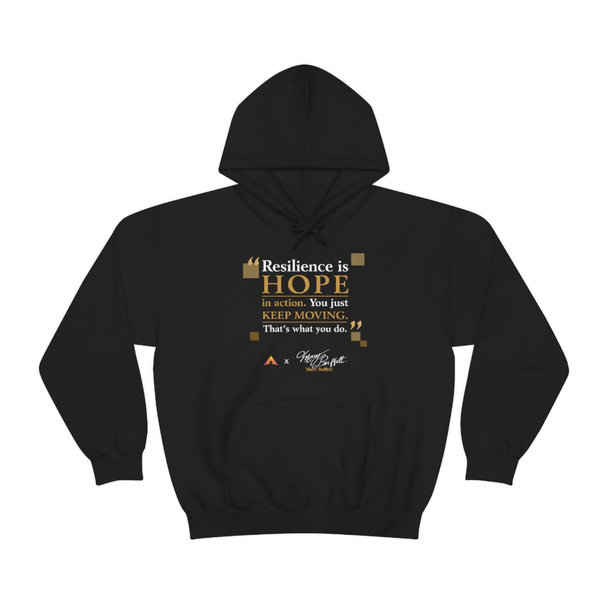 Mary Buffett Quote Hooded Sweatshirt (Limited Edition)