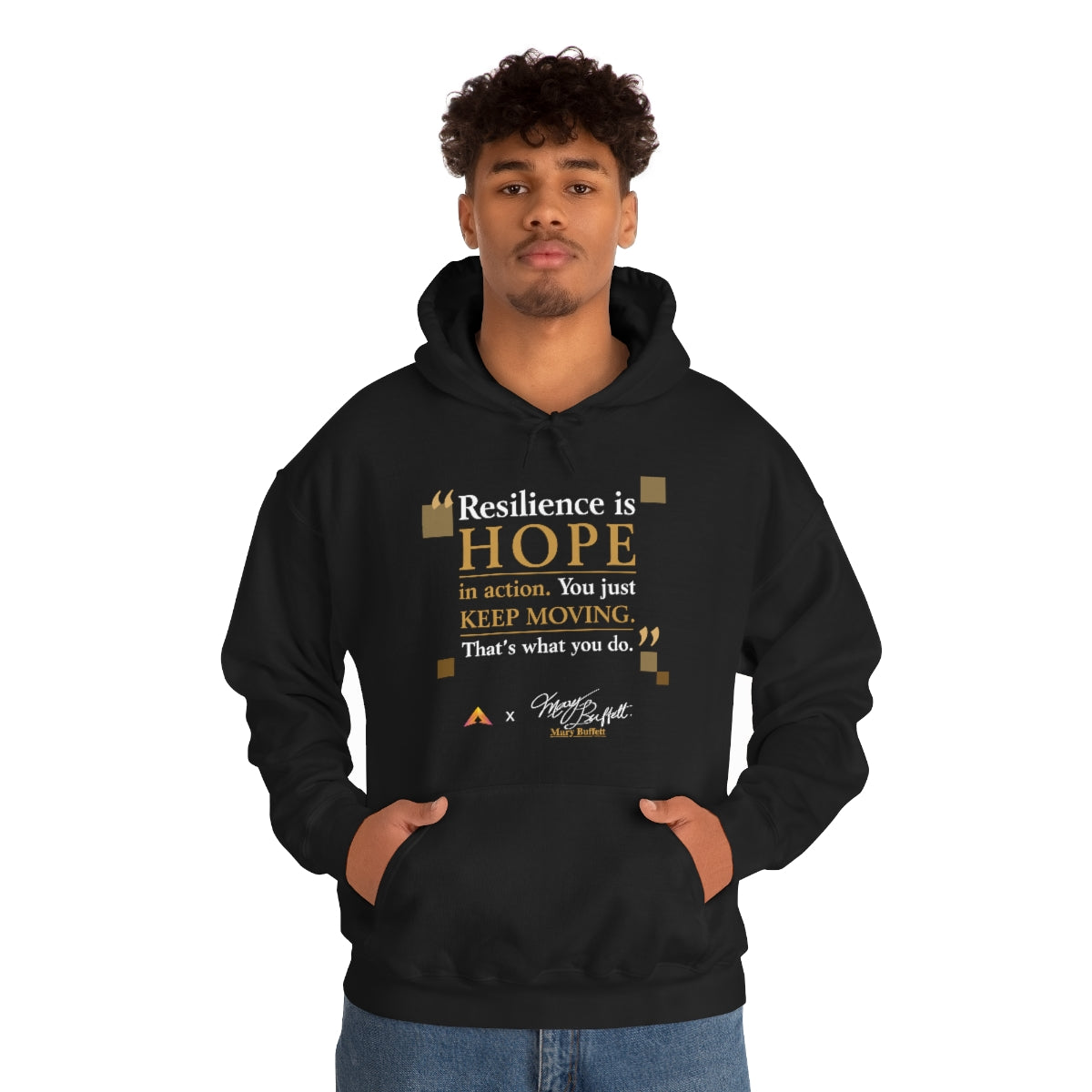 Mary Buffett Quote Hooded Sweatshirt (Limited Edition)