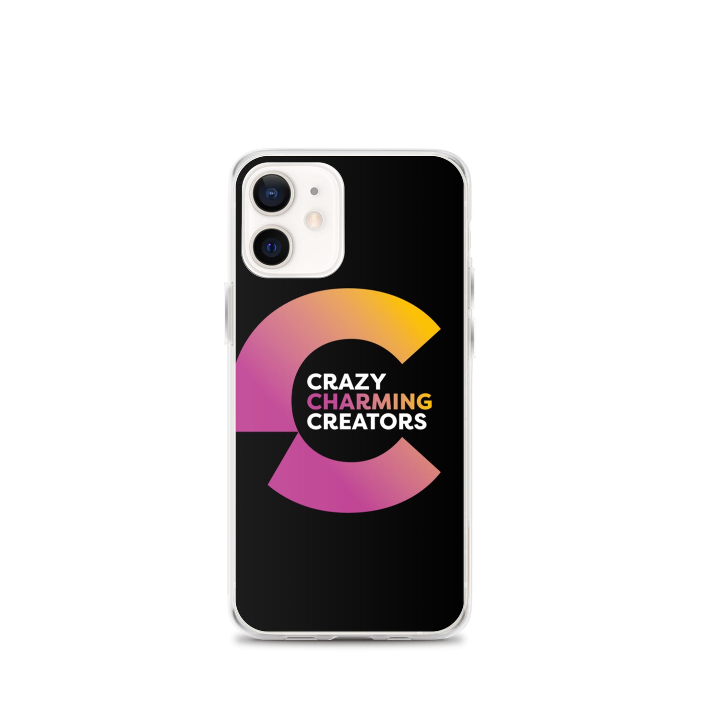 Crazy Charming Creators iPhone Case (Black)