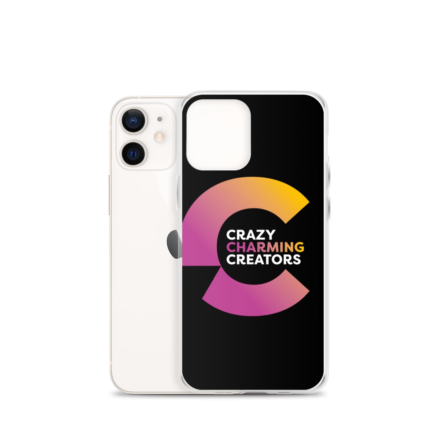 Crazy Charming Creators iPhone Case (Black)