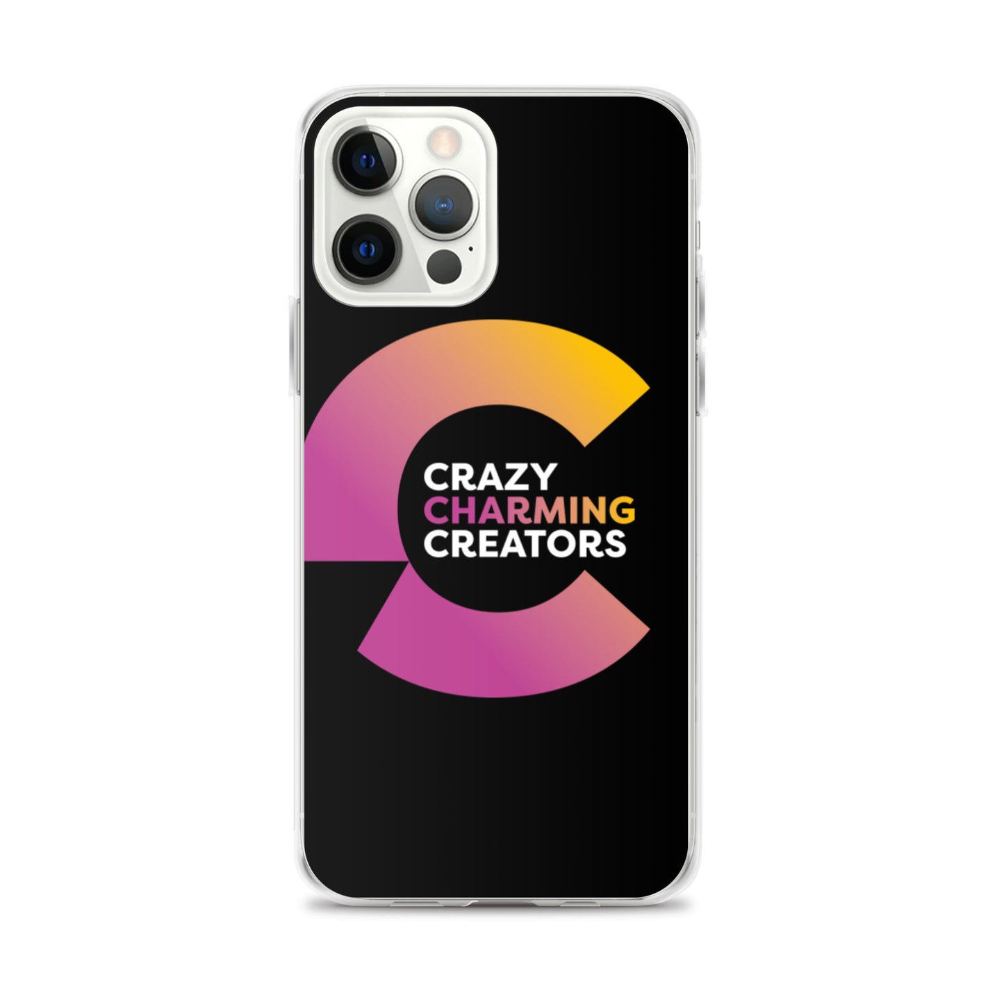 Crazy Charming Creators iPhone Case (Black)