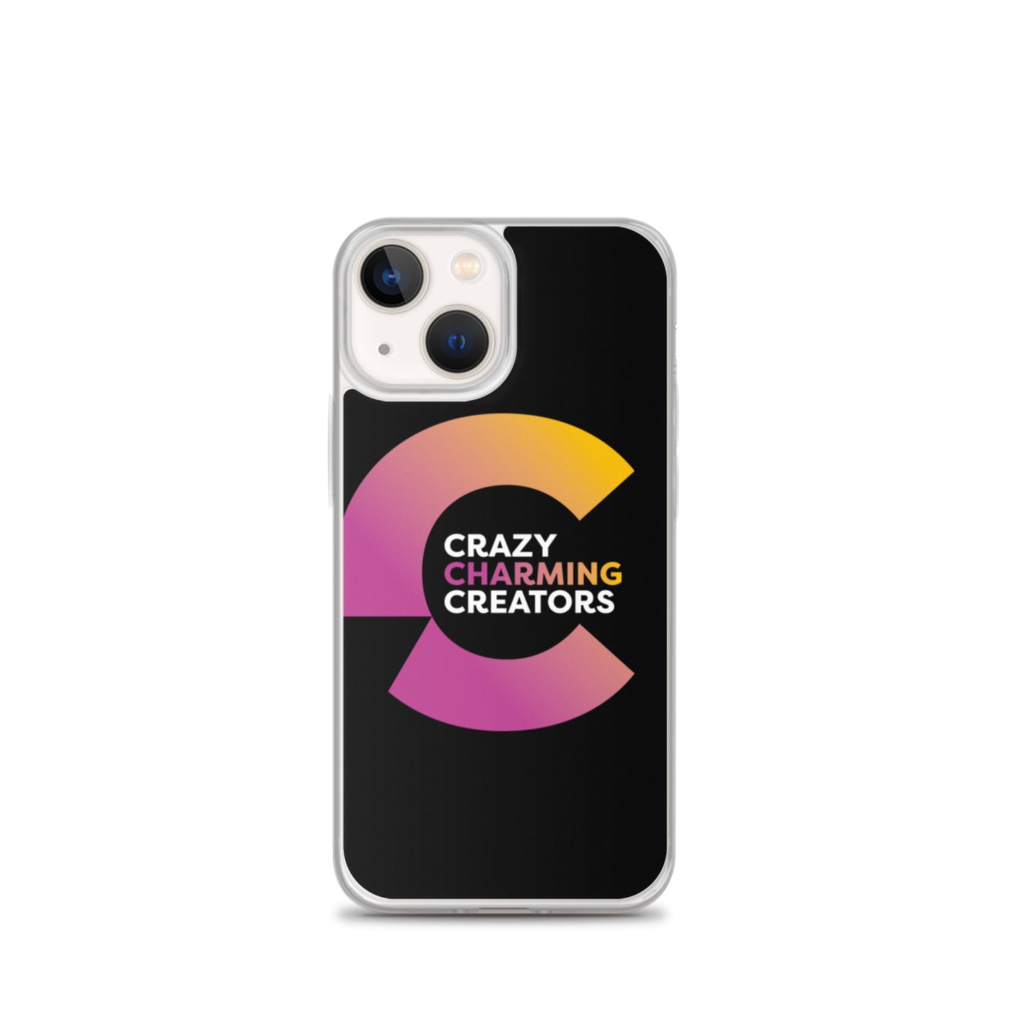 Crazy Charming Creators iPhone Case (Black)