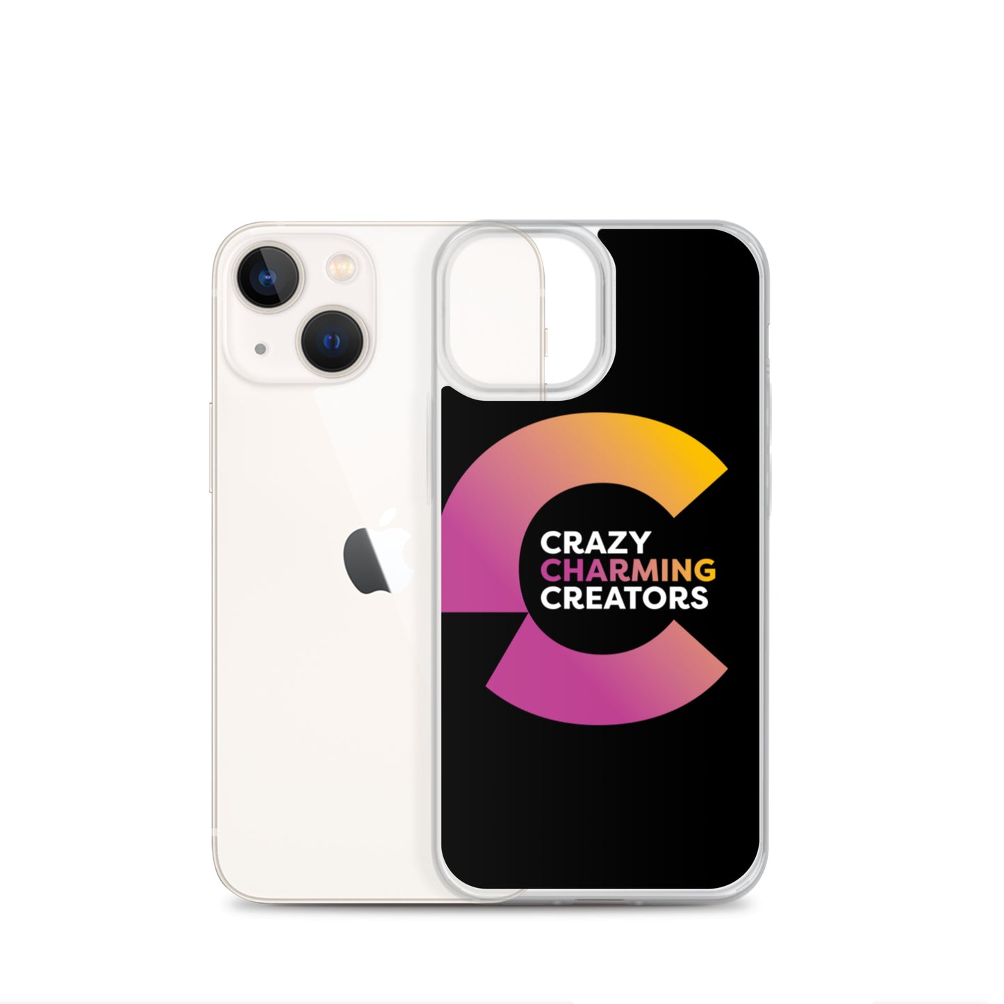 Crazy Charming Creators iPhone Case (Black)