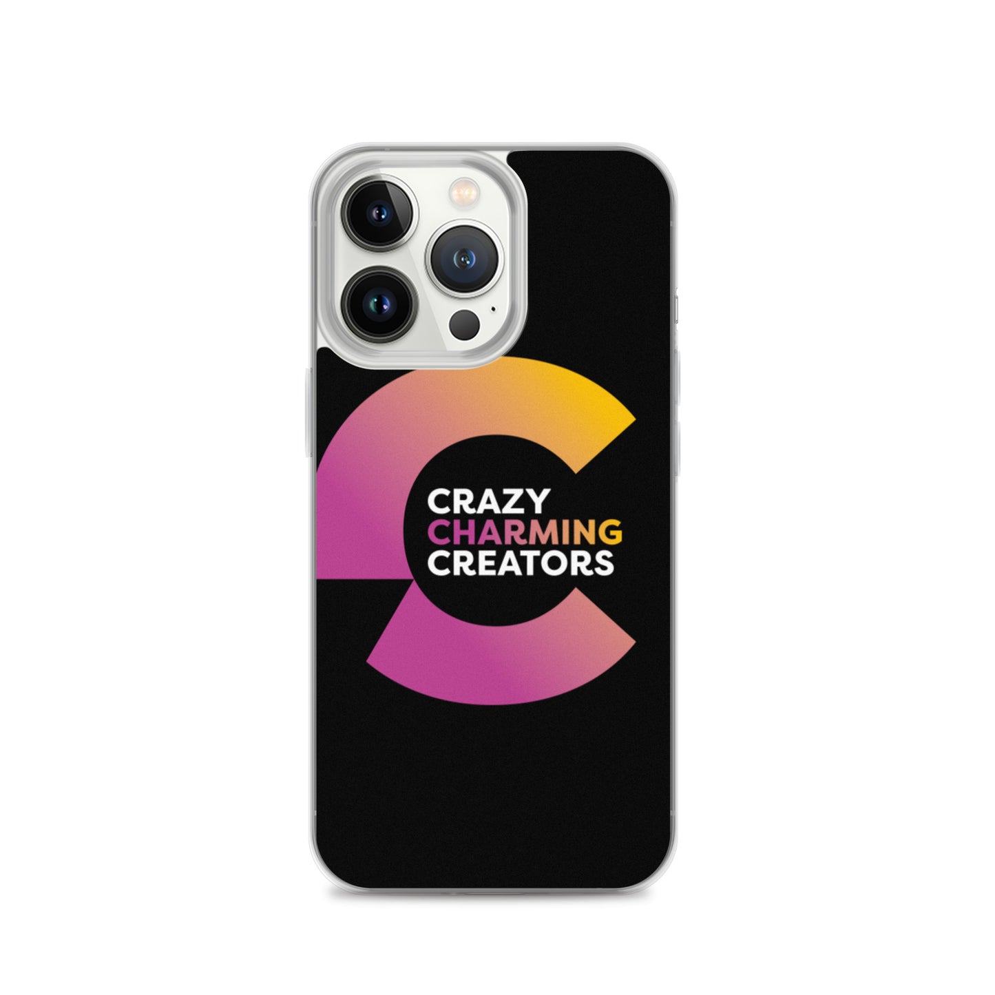 Crazy Charming Creators iPhone Case (Black)