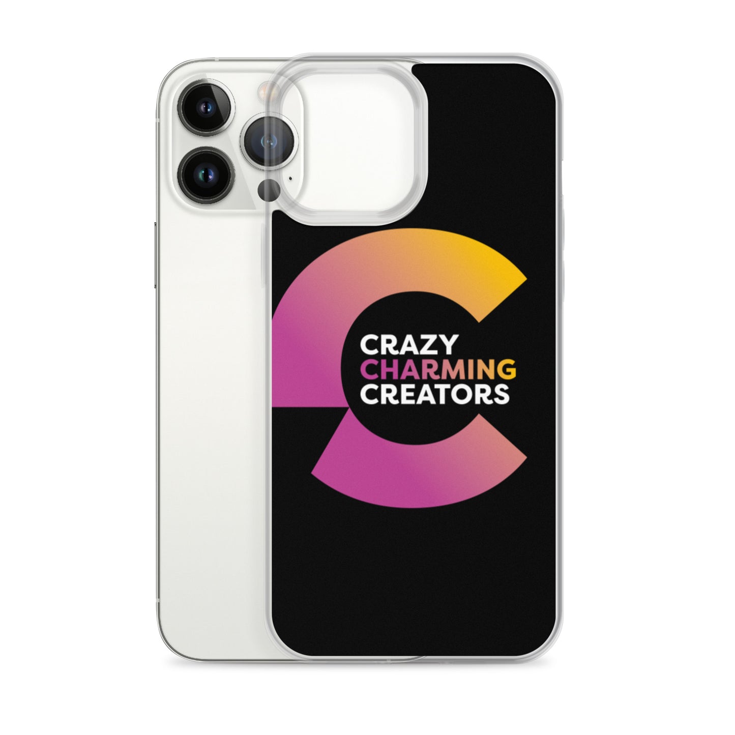 Crazy Charming Creators iPhone Case (Black)