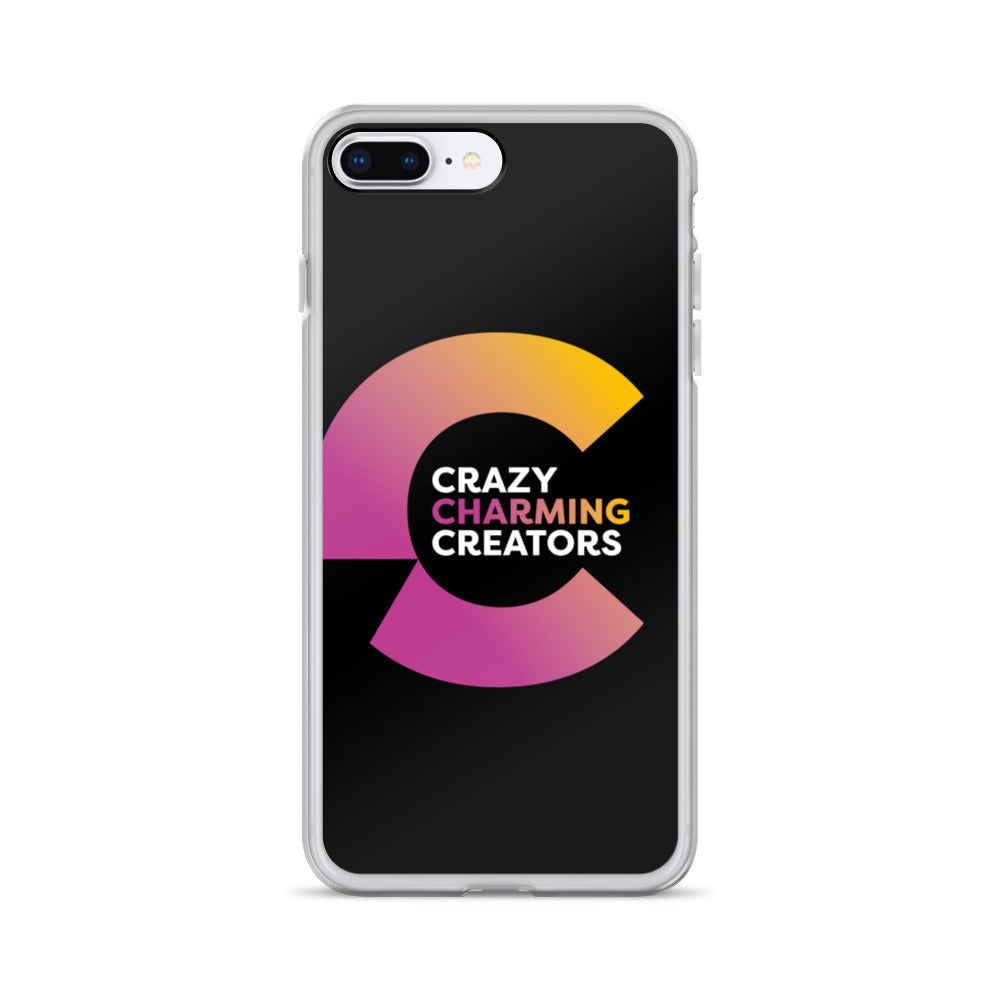 Crazy Charming Creators iPhone Case (Black)