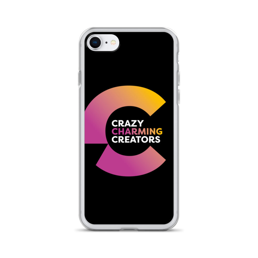 Crazy Charming Creators iPhone Case (Black)