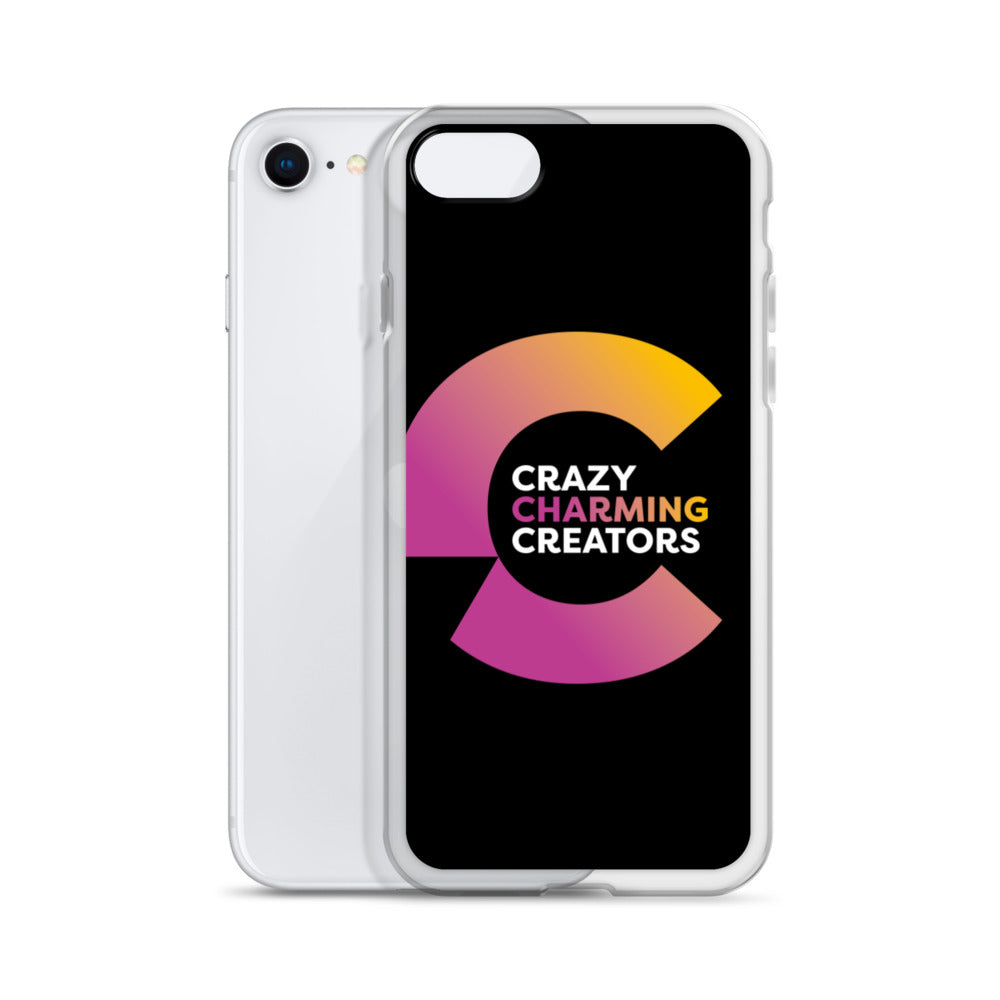 Crazy Charming Creators iPhone Case (Black)