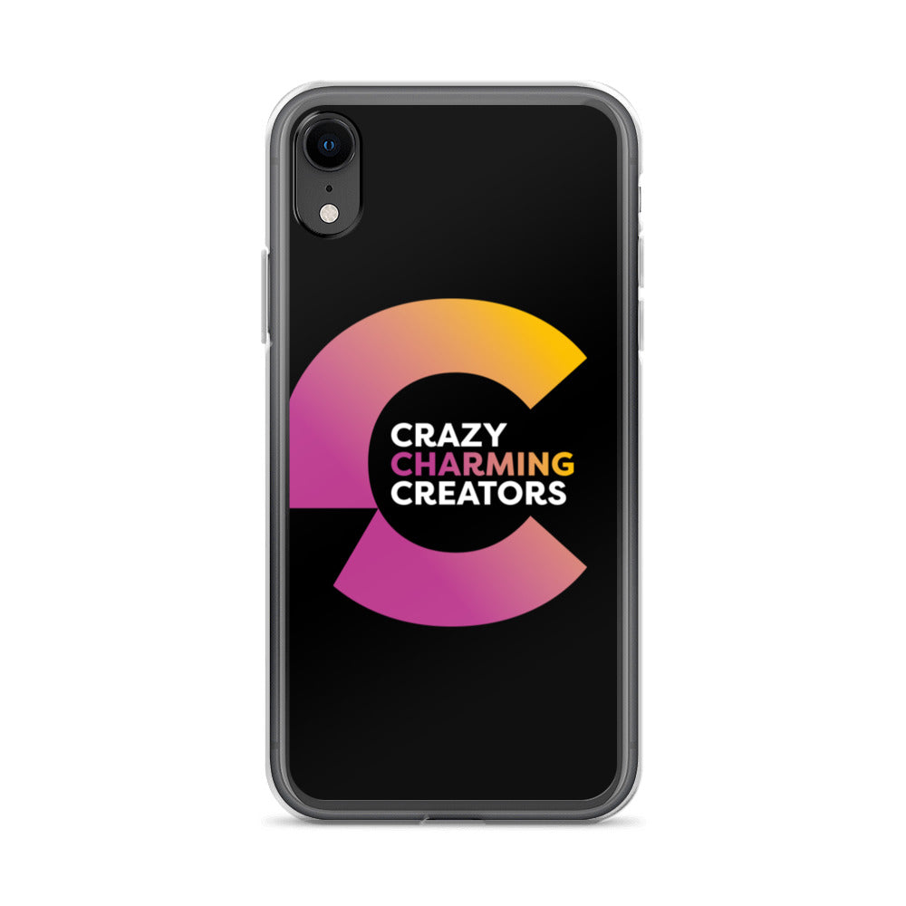 Crazy Charming Creators iPhone Case (Black)