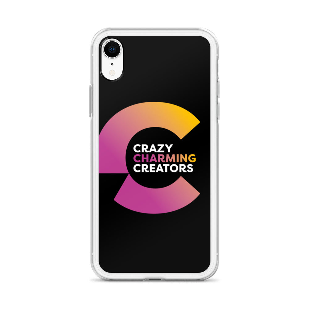 Crazy Charming Creators iPhone Case (Black)