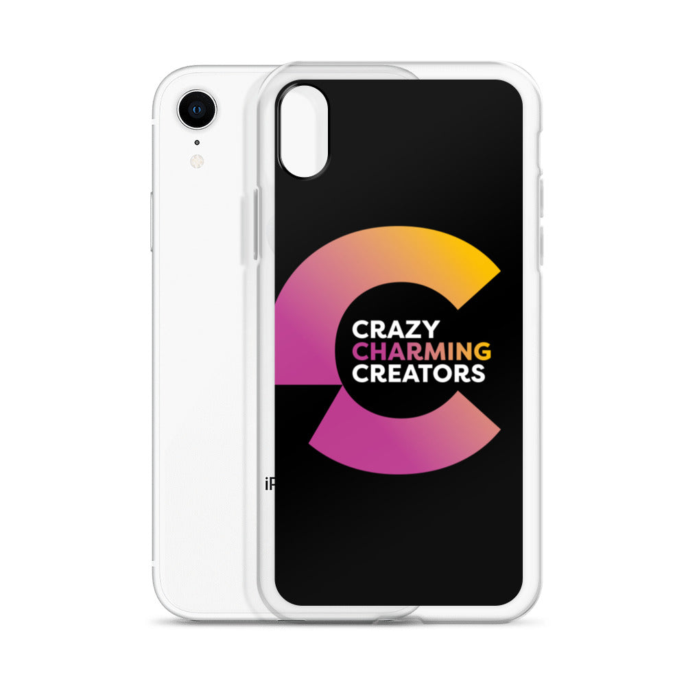 Crazy Charming Creators iPhone Case (Black)