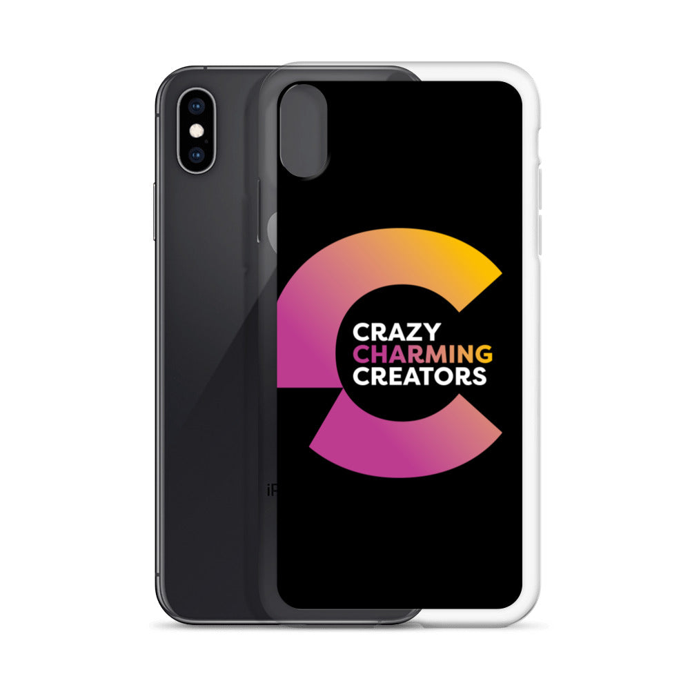 Crazy Charming Creators iPhone Case (Black)