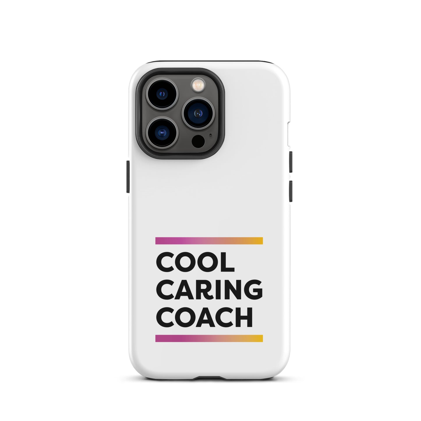 Cool Caring Coach iPhone case