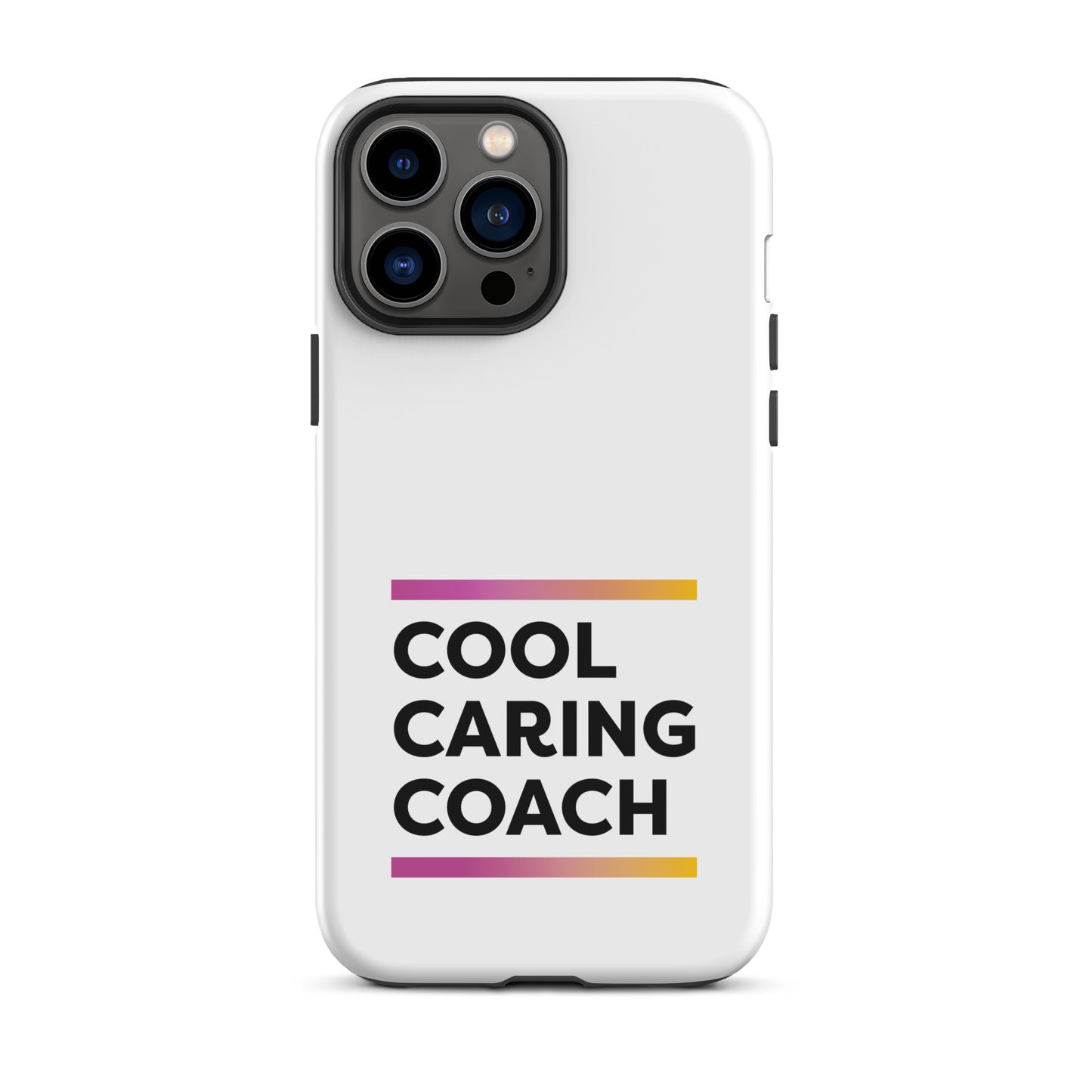 Cool Caring Coach iPhone case