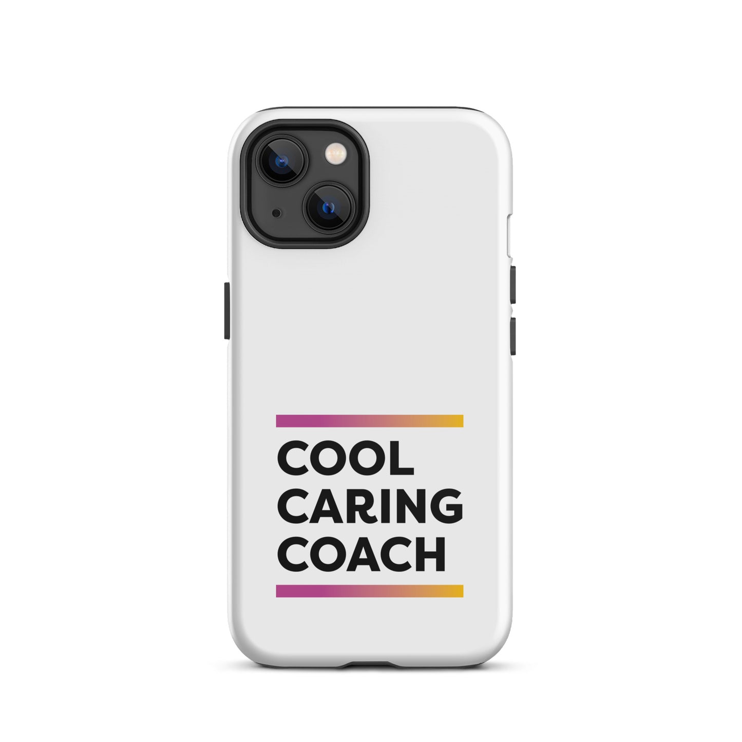 Cool Caring Coach iPhone case