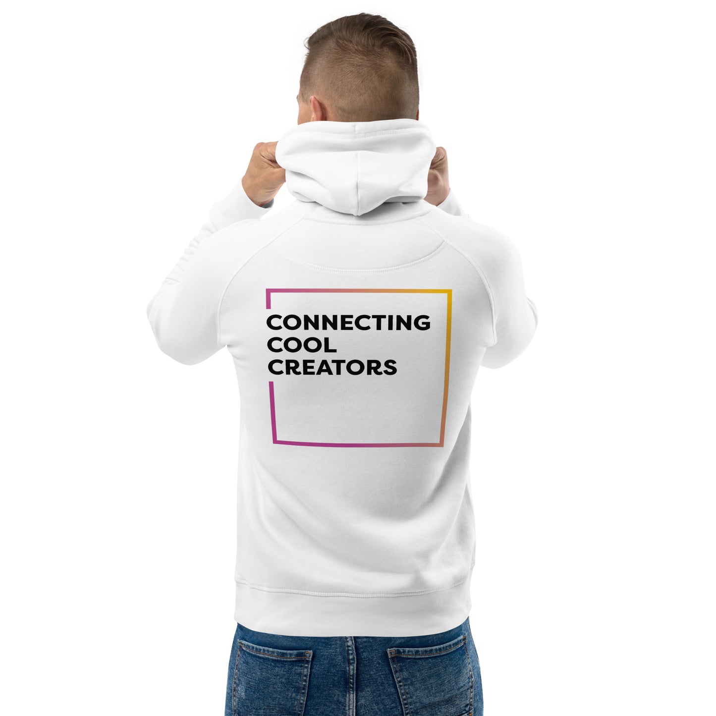 Connecting Cool Creators Hoodie (White)