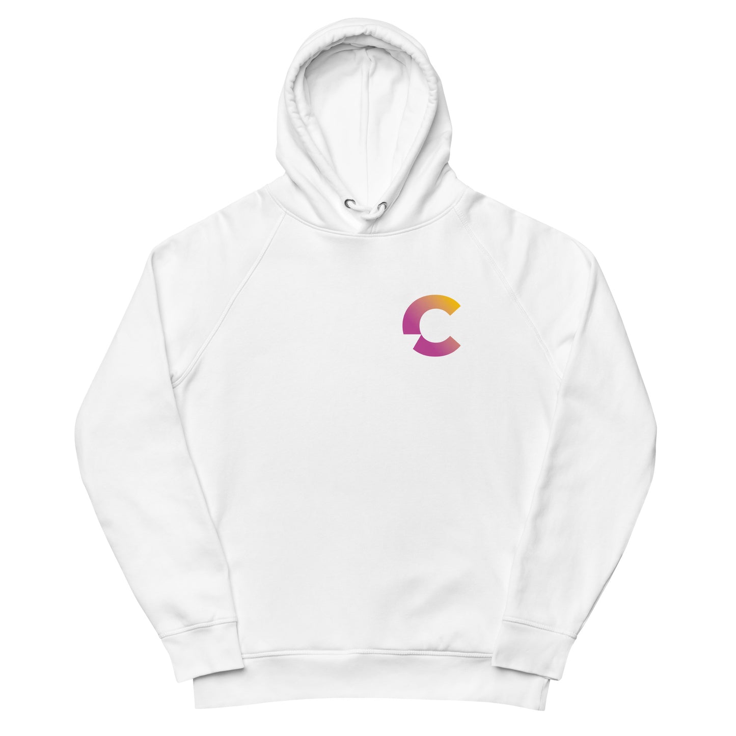 Crazy Charming Creators Unisex hoodie (White)