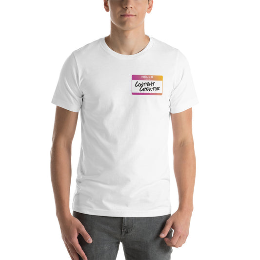 Hello I am Unisex t-shirt (White)